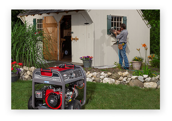 Residential portable generators store